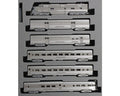 Kato | Set de Tren de Pasajeros Aerodinámico EMD E5A & Silver Streak Zephyr (Sistema Análogo / Set de 6 Unidades) | Chicago, Burlington & Quincy (CB&Q) (Escala N)