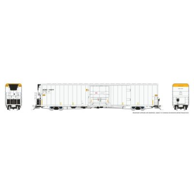 Rapido Trains Inc | Vagón Refrigerado 72' IL 7780 cu ft Greenbrier | AOKX #116086 (Escala HO) 167006A