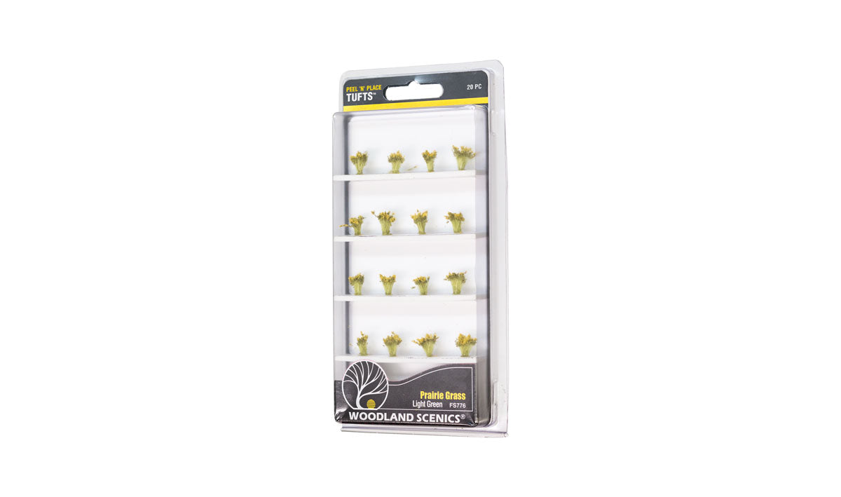Matorral alto de pradera color Light Green, Woodland Scenics FS776