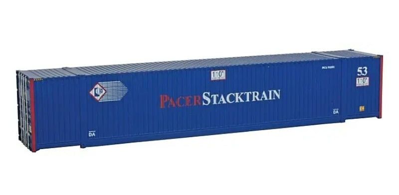 Contenedor de 53' Pacer Stacktrain, Escala HO. Walthers Scenemaster 949-8507
