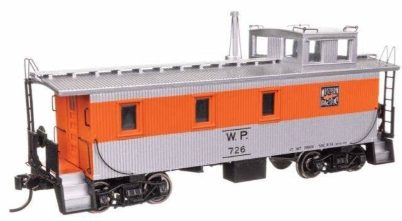 Walthers Proto | Caboose de Madera de 30' Tipo GTW con Cúpula Desplazada | Western Pacific™ #726 (Escala HO) 920-103265