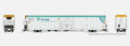 Rapido Trains Inc. | Vagón Refrigerado 72' IL 7780 cu ft Greenbrier | Lineage Logistics / LINX #7199 "Blue Island" (Escala HO) 167003A