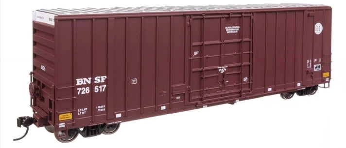Vagón Caja de Gran Capacidad de 50' Gunderson Hi-Cube Paper Service - BNSF Railway #726517 (Escala HO) 920-101714