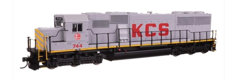 Walthers Mainline | SD60 Spartan Cab | Kansas City Southern #744 | Sistema Análogo (Escala HO) | 910-9767