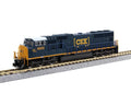 Kato | Locomotora Diésel EMD SD70M con Radiador Plano (Flat Radiator) | CSX Transportation (Escala N) #4688