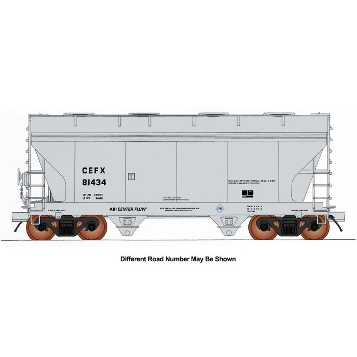 Tolva ACF de 2 Bahías CEFX Intermountain, Escala HO. 81630