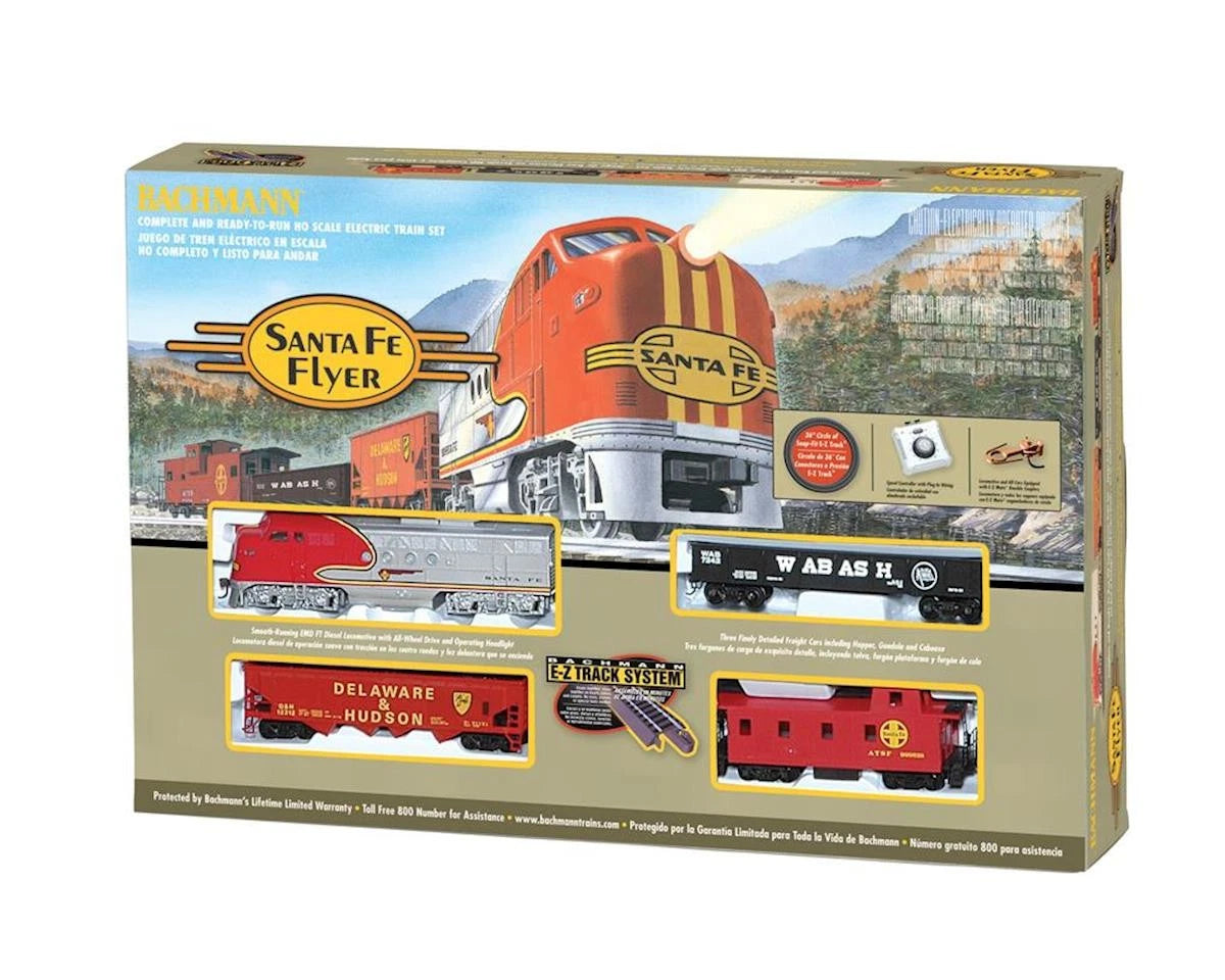 Bachmann Santa Fe Flyer – Set de Inicio (Escala HO)